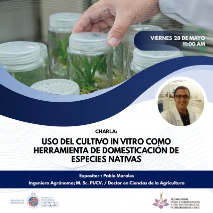 Webinar: Uso del cultivo in vitro como herramienta de domesticación de especies nativas