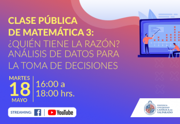 Clase pública de Sumo Primero en Terreno se centra en el desarrollo del pensamiento estadístico para niños de 3° básico