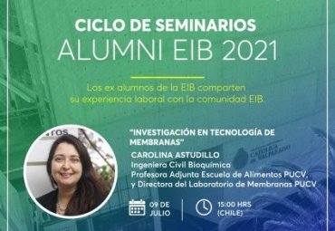 EIB invita a Seminario: "Investigación en tecnología de membranas"