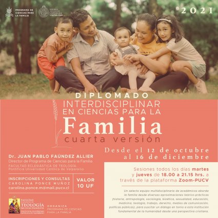 Abiertas inscripciones para la 4ta. versión del Diplomado Interdisciplinar en Ciencias para la Familia