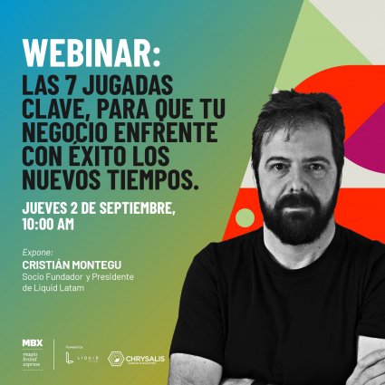 Webinar Chrysalis: "Las 7 jugadas clave para que tu negocio enfrente con éxito los nuevos tiempos"