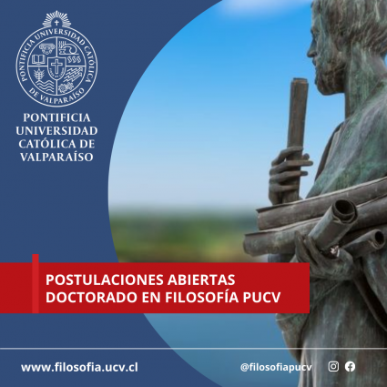 Postulaciones Doctorado en Filosofía PUCV