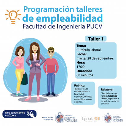 Talleres de Empleabilidad de la Facultad de Ingeniería PUCV