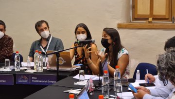Rocío Parra expone en Comisión de Forma de Estado de la Convención Constitucional