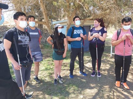 Act. motrices en la naturaleza para personas en situación de discapacidad