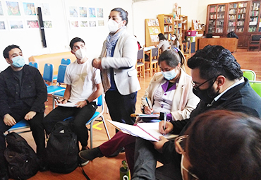 Bienvenida a profesores en formación en establecimientos educacionales del gran Valparaíso