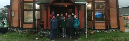 Estudiantes del Magíster en Geografía realizan su primer terreno por la Carretera Austral