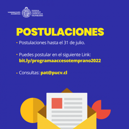 Abiertas las postulaciones a Programa PAT PUCV