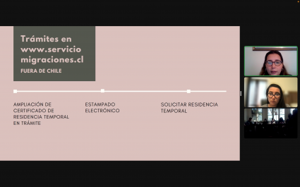 Programa Migrantes de la Clínica Jurídica de Derecho PUCV realiza charla al Programa de Intervención Especializada Miguel Woodward