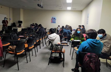 Programa BETA acogió pasantía de estudiantes de Diplomado de Alta Capacidad PUCV