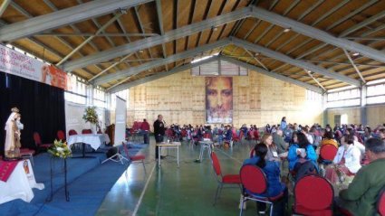 P. Cristian Eichin OFM expone en Jornada de Formación Litúrgica de la Diócesis de Osorno