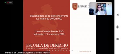 Profesora Lorena Carvajal participa en UNCITRAL LAC DAY