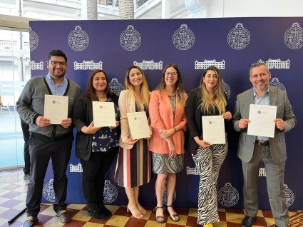 Reconocimiento a la excelencia académica a estudiantes de nuestras carreras