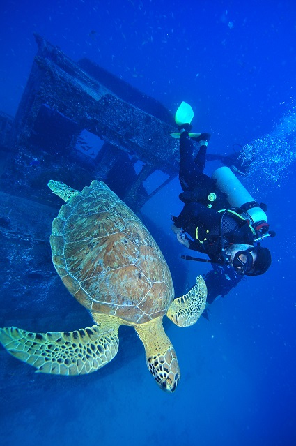 Me enganche del buceo desde la primera inmersión