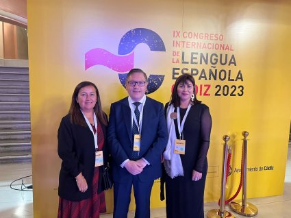 Profesora Claudia Poblete participa en IX Congreso Internacional de la Lengua Española (CILE) en Cádiz