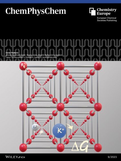 Trabajo de tesis doctoral es portada de revista ChemPhysChem