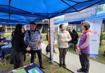 Estudiantes de Programas de Inclusión participaron en ‘Feria Vive Saludable’