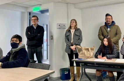 Visita Liceo Benjamín Vicuña Mackenna a ENE PUCV