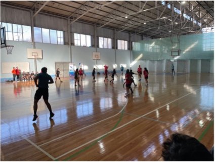 Exitoso campeonato de balonmano en nuestro gimnasio