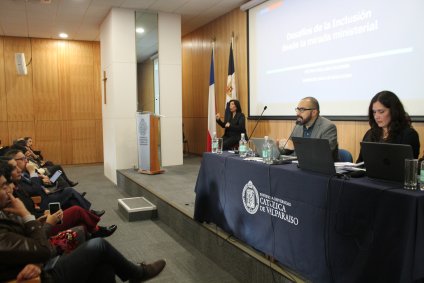 Seminario de inclusión PUCV con Subsecretario de Educación