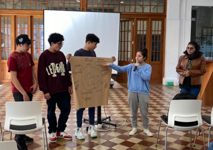 Estudiantes secundarios de colegios católicos de la región de Valparaíso participaron en la segunda sesión del Taller Teológico Pastoral