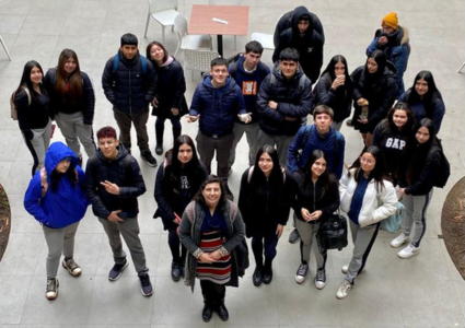 Alumnos de 4° Medio del Liceo Manuel de Salas de Casablanca visitaron la Facultad de Teología PUCV