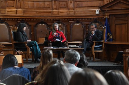 Profesor Guillermo Oliver participa en actividad organizada por la Corte Suprema