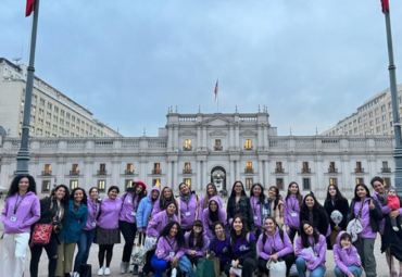 María Ignacia Rubio, estudiante e integrante de la Comisión CAHVDA participó del Encuentro de Lideresas de la Alianza del Pacífico