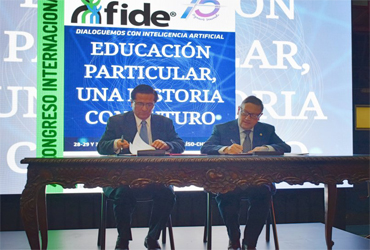 Universidad suscribe convenio con Federación de Instituciones de Educación Particular