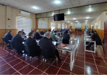 Prof. Juan Pablo Faúndez Allier es invitado por Conferencia Episcopal de Chile a presentar el Programa de Licenciatura en Derecho Canónico en Chile