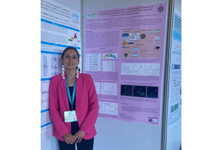 Ganadores PUCV del premio a mejor póster en reunión anual de la Sociedad de Biología de Chile