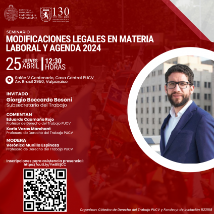 Seminario "Modificaciones legales en materia laboral y agenda 2024"