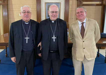 Dirección de la Facultad Eclesiástica de Teología asistió a inauguración del Año Académico 2024 del Seminario Mayor San Pedro Apóstol de la Diócesis de San Bernardo