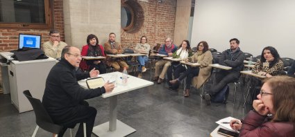 Profesor Dr. Kamel Harire ofreció una charla a los académicos del Departamento de Ética y Antropología del Duoc.U.C. de Valparaíso.