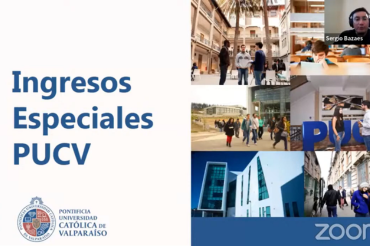 Más de 400 estudiantes de Propedéutico PUCV participan en charla virtual sobre admisión especial