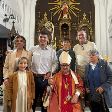 39 Miembros de la Comunidad PUCV recibieron el Sacramento de la Confirmación.