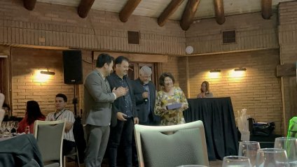 Emotivo reconocimiento a Dra. Carolina Manzur en el XIX Encuentro de Química Inorgánica