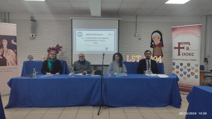 Con participación de académica PUCV: 7 colegios participan del 1er Encuentro de Debate Estudiantil de Fundación ODEC