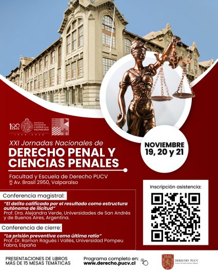 XXI Jornadas Chilenas de Derecho Penal y Ciencias Penales