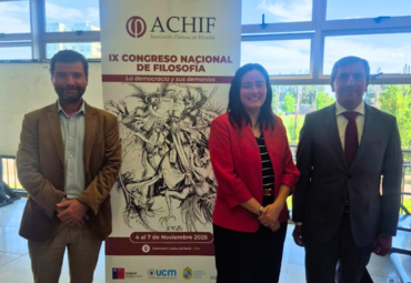 Académicos de Derecho PUCV participaron en el Congreso Nacional de Filosofía realizado en Talca
