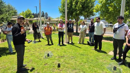 Profesor Hernán Cofré realiza cursos sobre enseñanza del cambio climático para docentes del sistema escolar