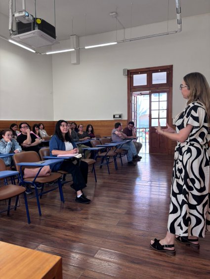 Bienvenida a estudiantes de primer año