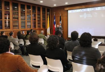 Instituto de Filosofía inauguró su año académico con conferencia magistral de José Luis Villacañas Berlanga