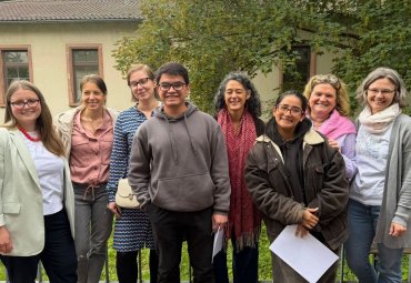 Profesora Corina González participó en Escuela de Primavera para Docentes de Ciencia en Formación en Alemania