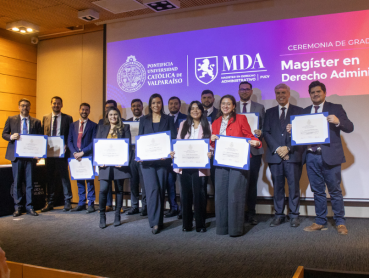 Magíster en Derecho Administrativo y Derecho Administrativo con menciones PUCV graduó a una nueva generación de especialistas