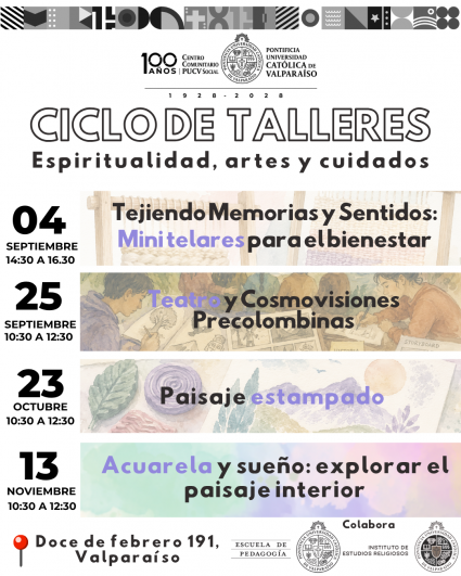 Instituto de Estudios Religiosos pone en marcha ciclo de espiritualidad, arte y cuidados para personas mayores