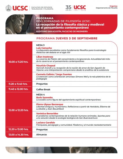 Profesora Verónica Benavides participó en 26° Jornadas de Filosofía de la UCSC con ponencia sobre la relación humano-animales