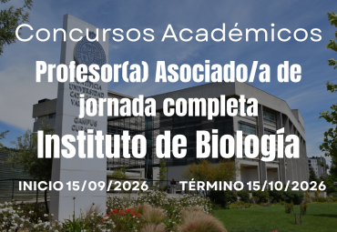 Concurso Académico INSTITUTO DE BIOLOGÍA VRD P43-2026
